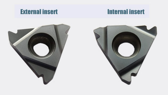 22NR API382 API Threading Inserts Carbide Cutting inserisce lo strumento di CNC con l'alta velocità