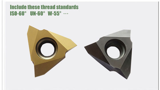 TiAIN ha ricoperto il MTTR 436003 dello strumento del filo del tornio dell'inserzione del carburo di tungsteno